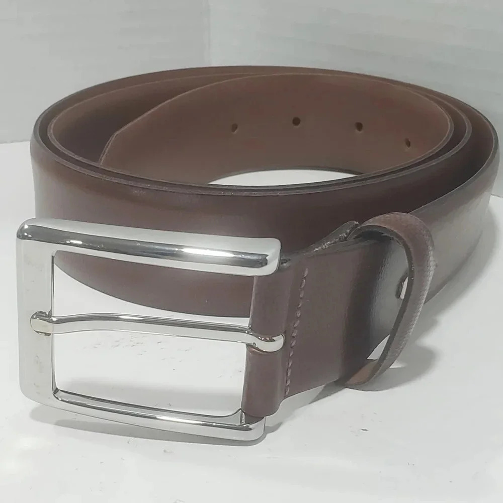 Bench Craft Mens Brown Genuine Leather Belt,100/40 .